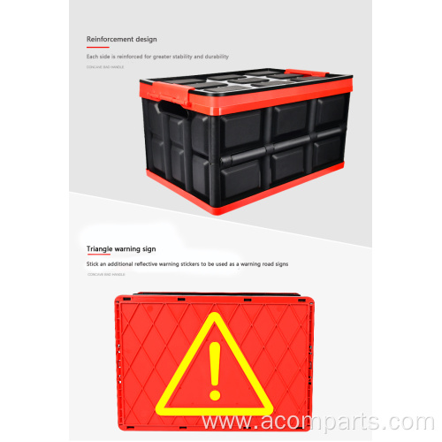 Collapsible crate foldable plastic storage sundries boxes